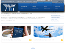 Tablet Screenshot of guamairport.com